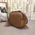 Gucci Soho leather disco bag light brown 308364