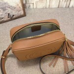 Gucci Soho leather disco bag light brown 308364