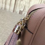 Gucci Soho leather disco bag nude 308364