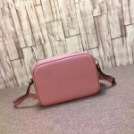 Gucci Soho leather disco bag pink 308364