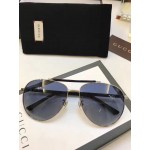 Gucci aviator metal sunglasses 461665 black