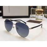 Gucci aviator metal sunglasses 461665 black