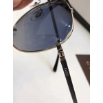 Gucci aviator metal sunglasses 461665 black