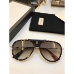 Gucci Aviator Metal Sunglasses 461704-1213 Tortoiseshell