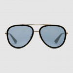 Gucci Aviator Metal Sunglasses 461704-7017