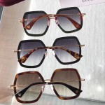 Gucci Oversize square-frame metal sunglasses 470458-2802  Tortoiseshell