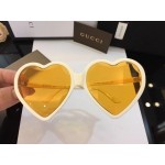 Gucci Heart-frame acetate sunglasses 520119-9044