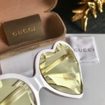 Gucci Heart-frame acetate sunglasses 520119-9044