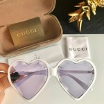 Gucci Heart-frame acetate sunglasses 520119-9077