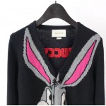  Gucci Bugs Bunny wool knit cardigan 519449