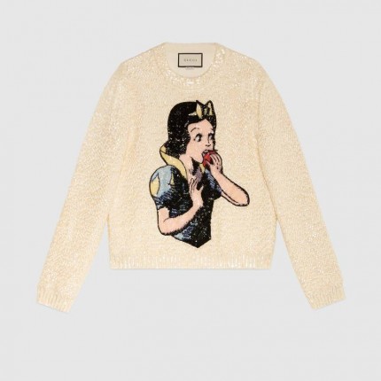  Gucci Snow White sweater with sequins 511701