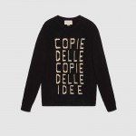  Gucci "Copie delle Copie delle Idee" sweater 523003