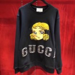 Gucci Oversize sweatshirt with manga patch 469250