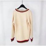 Gucci Cable knit cashmere wool cardigan 526698