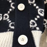 Gucci GG and stripes knit cardigan 523048