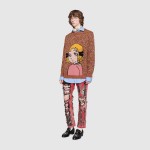 Gucci Sweater with Viva! Volleyball intarsia 536635