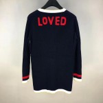 Gucci Embroidered oversize knitted cardigan 467691 X5T03