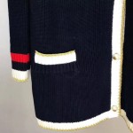 Gucci Embroidered oversize knitted cardigan 467691 X5T03