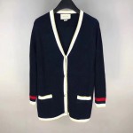 Gucci Embroidered oversize knitted cardigan 467691 X5T03