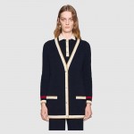 Gucci Embroidered oversize knitted cardigan 467691 X5T03