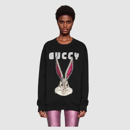 Gucci bugs bunny cotton sweatshirt 469250_X9S59