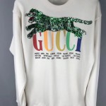 Gucci Oversize sweatshirt with Gucci Cities and tiger 469250