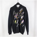 Gucci Oversize sweatshirt with Gucci logo and shooting stars 469251