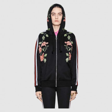 Gucci Embroidered jersey sweatshirt ‎472245 X5S83