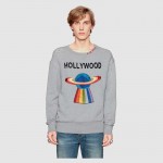 Gucci Cotton sweatshirt with planet 475373 X9B10