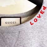 Gucci Cotton sweatshirt with planet 475373 X9B10