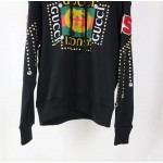 Gucci logo sweatshirt with crystals 475374 