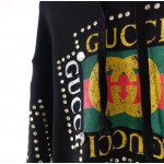 Gucci logo sweatshirt with crystals 475374 