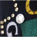 Gucci logo sweatshirt with crystals 475374 