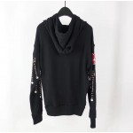 Gucci logo sweatshirt with crystals 475374 