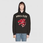 Gucci Guccify cotton sweatshirt with wolf 475374 X9M52