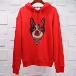 Gucci Men's sweatshirt with Orso patch 475374 X9P13