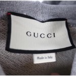 Gucci logo sweatshirt with dragon grey 475374 X9V46