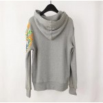 Gucci logo sweatshirt with dragon grey 475374 X9V46