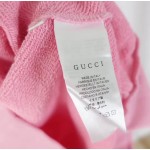 Gucci logo sweatshirt with dragon pink 475374 X9V46