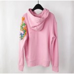 Gucci logo sweatshirt with dragon pink 475374 X9V46