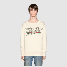 Gucci Coco Capitán logo sweatshirt white 475532