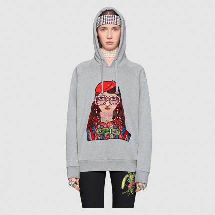 Gucci Unskilled Worker hooded sweatshirt 489158