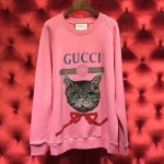 Gucci logo sweatshirt with Mystic Cat ‎489677 X9N16