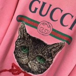 Gucci logo sweatshirt with Mystic Cat ‎489677 X9N16