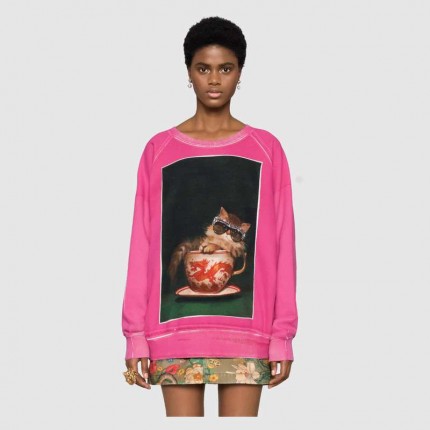 Gucci Ignasi Monreal print sweatshirt 489677 X9P73