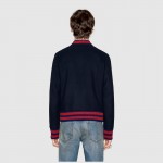  Gucci Felt bomber jacket with G 493709 Z509H