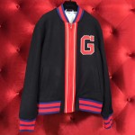  Gucci Felt bomber jacket with G 493709 Z509H