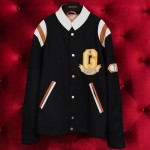 Gucci Felt coat with appliqués 495032