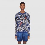 Gucci Wolf intarsia wool sweater 496661 X9M45