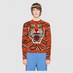 Gucci Tiger intarsia wool sweater 496680 X9I76